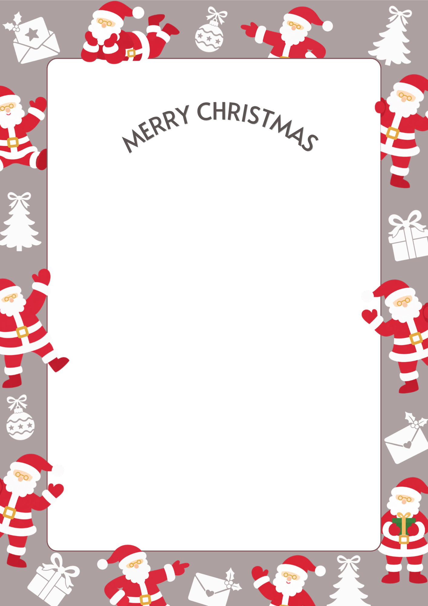 クリスマスLetterデザイン 6